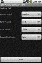 game pic for Call Waiting Configurations